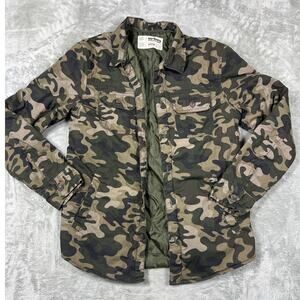 Camo Utility Jacket Medium Urban Pipeline Lined Military Streetwear Gorpcore